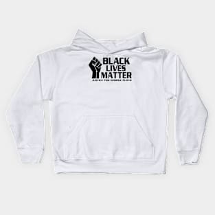 black lives matter Kids Hoodie